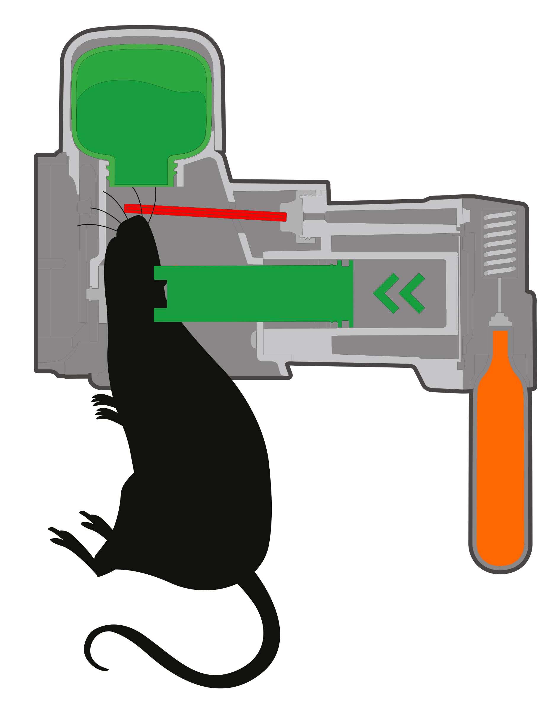 Giftfreie - Mechanische Ratten- und Mäusefalle