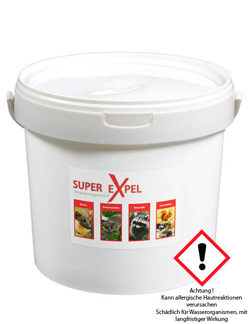 Marder und Waschbär Vergrämungsmittel - Anti-Marder-Mittel SuperExpel