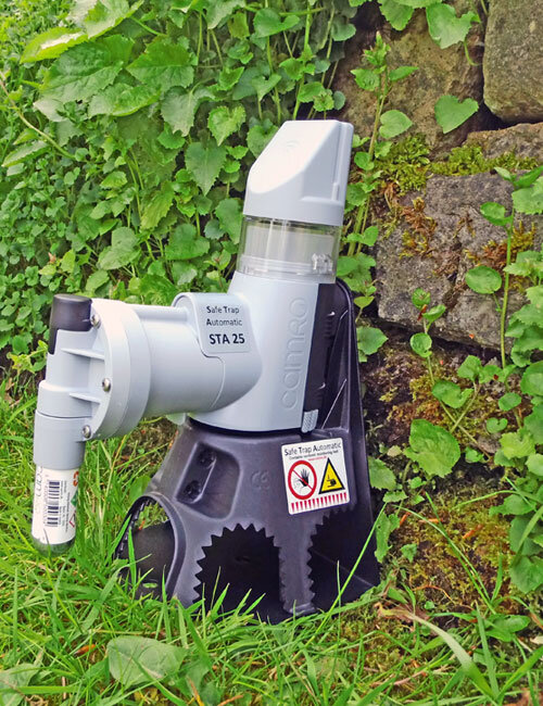 Ratten im Garten? Rattenbekämpfung mit der automatischen Rattenfalle STA25